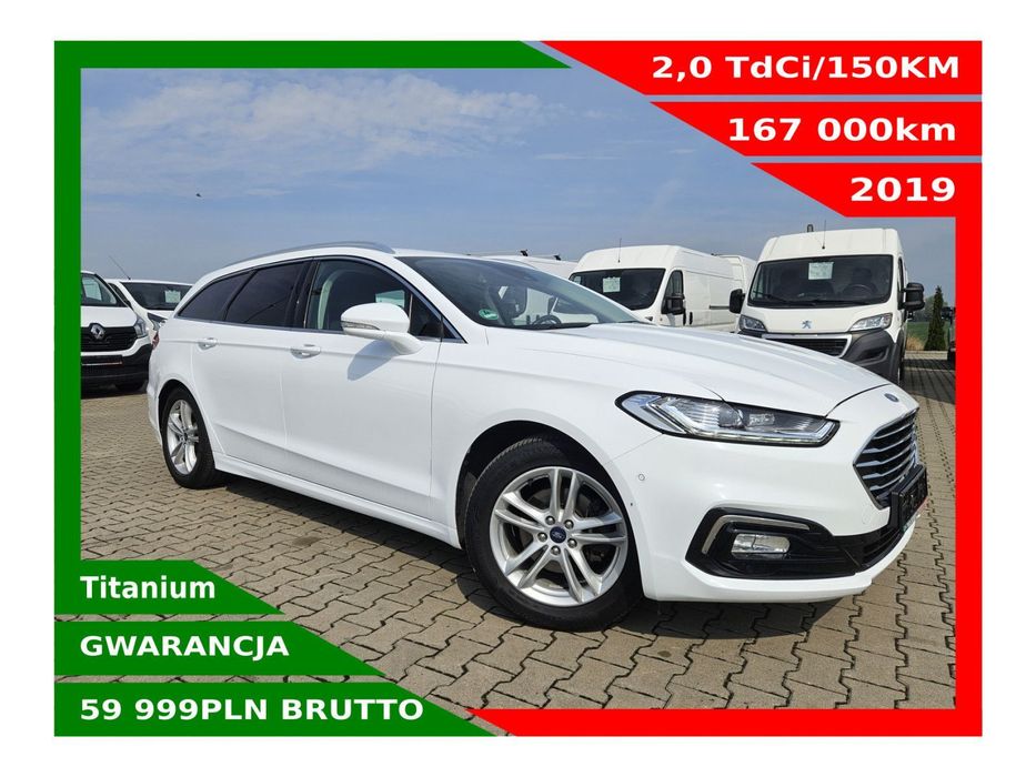 Ford Mondeo Duża Navi, Tempomat Inteligentny, Kamera, Czujniki, Klima,