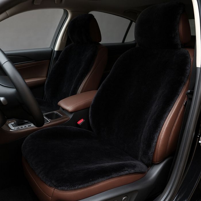 Хутряні накидки, з овчини в авто, виробник