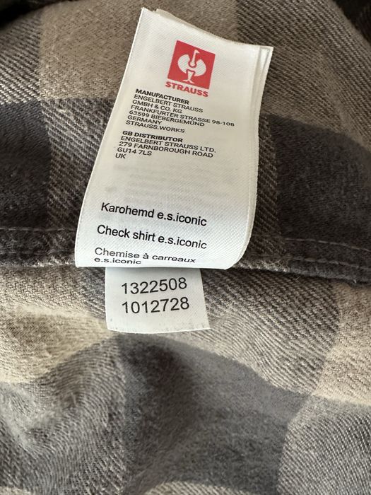Engelbert Strauss koszula w kratę e.s.iconic XL