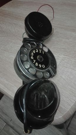 Sluchawka stary telefon