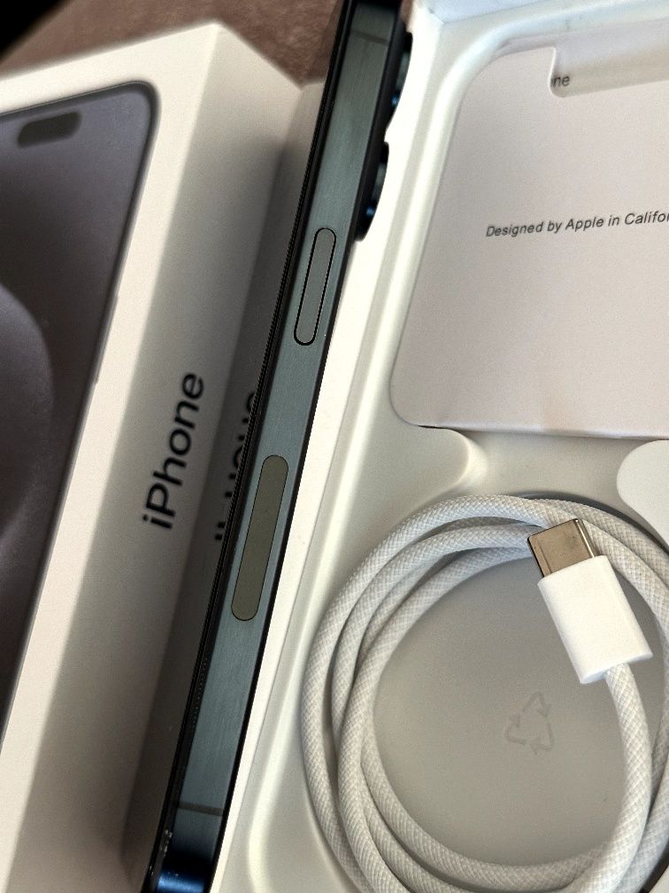 iPhone 15 Pro Blue Titanium 128GB