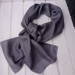 Чоловічий шовковий шарф шовк silk liebherr