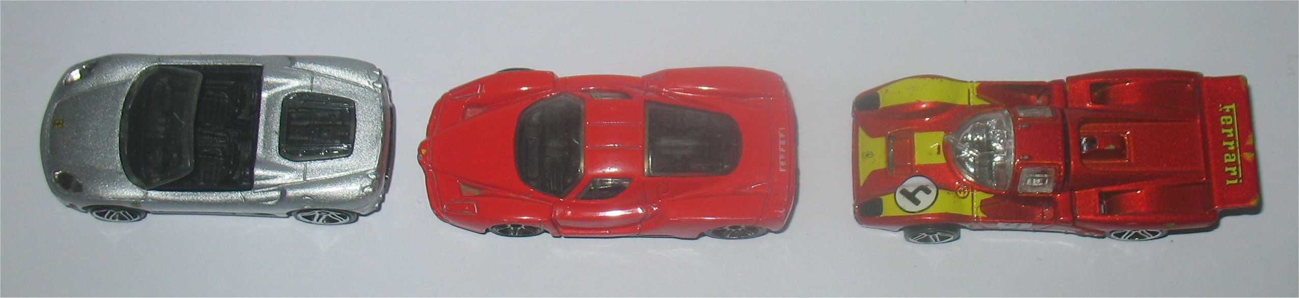 Hot Wheels - 3 Ferrari