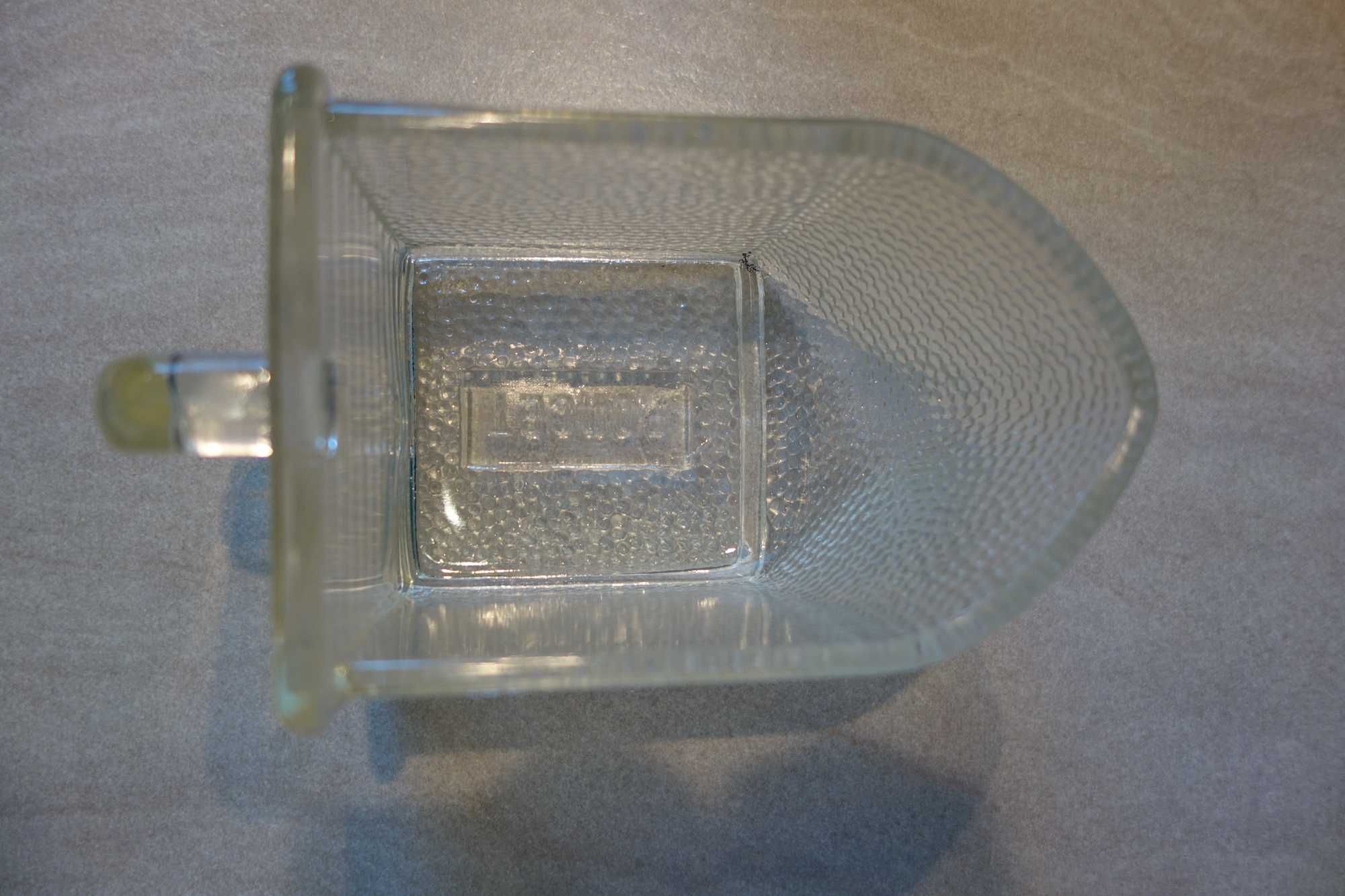Poncet szklana szufladka z przedwojennego kredensu