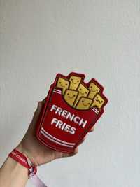 Vintage French Fries cute 00s y2k portfel portfelik wallet