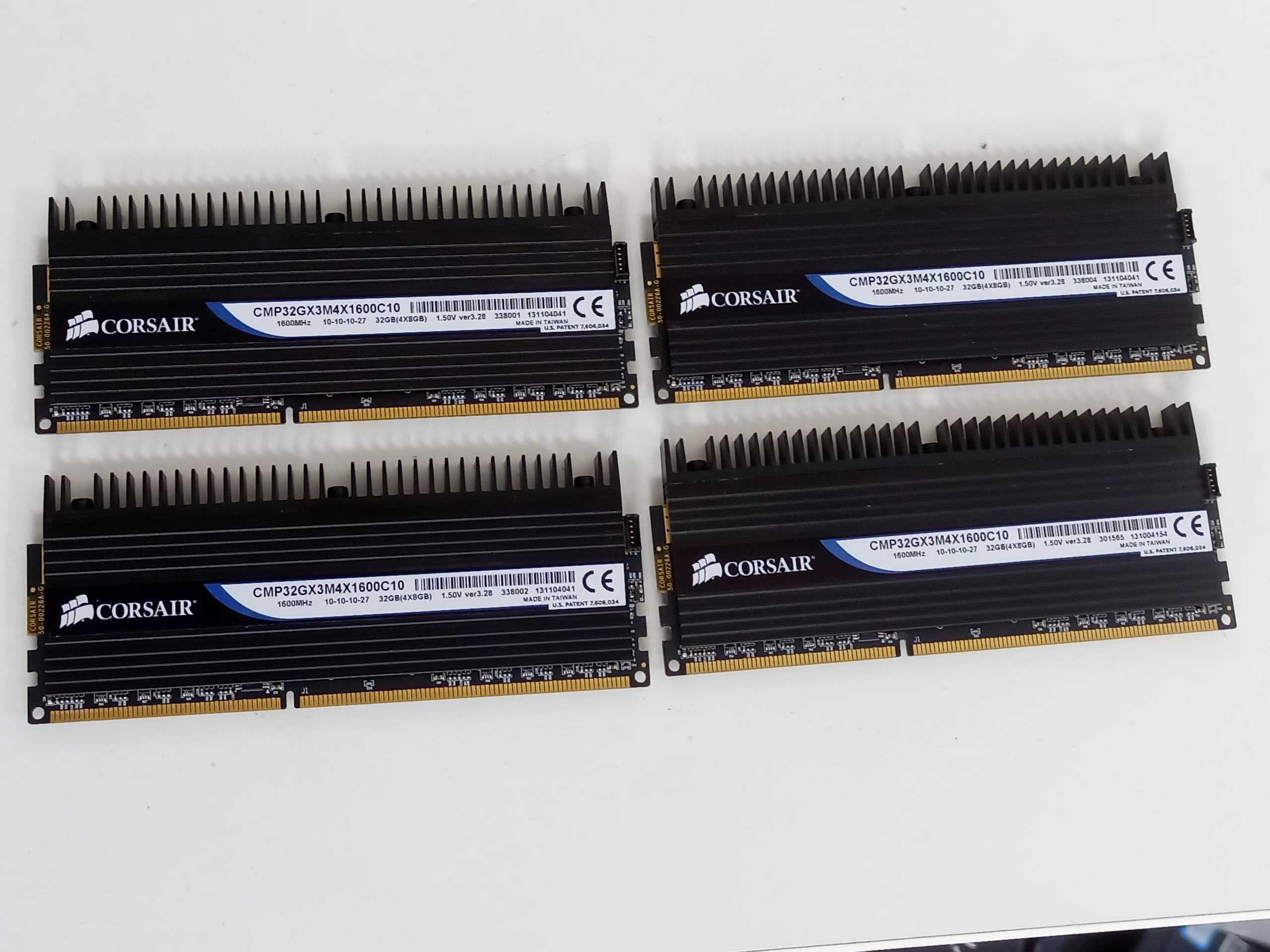 8GB DDR3 1600MHz Corsair Dominator. PC3 12800. Ігрова пам'ять