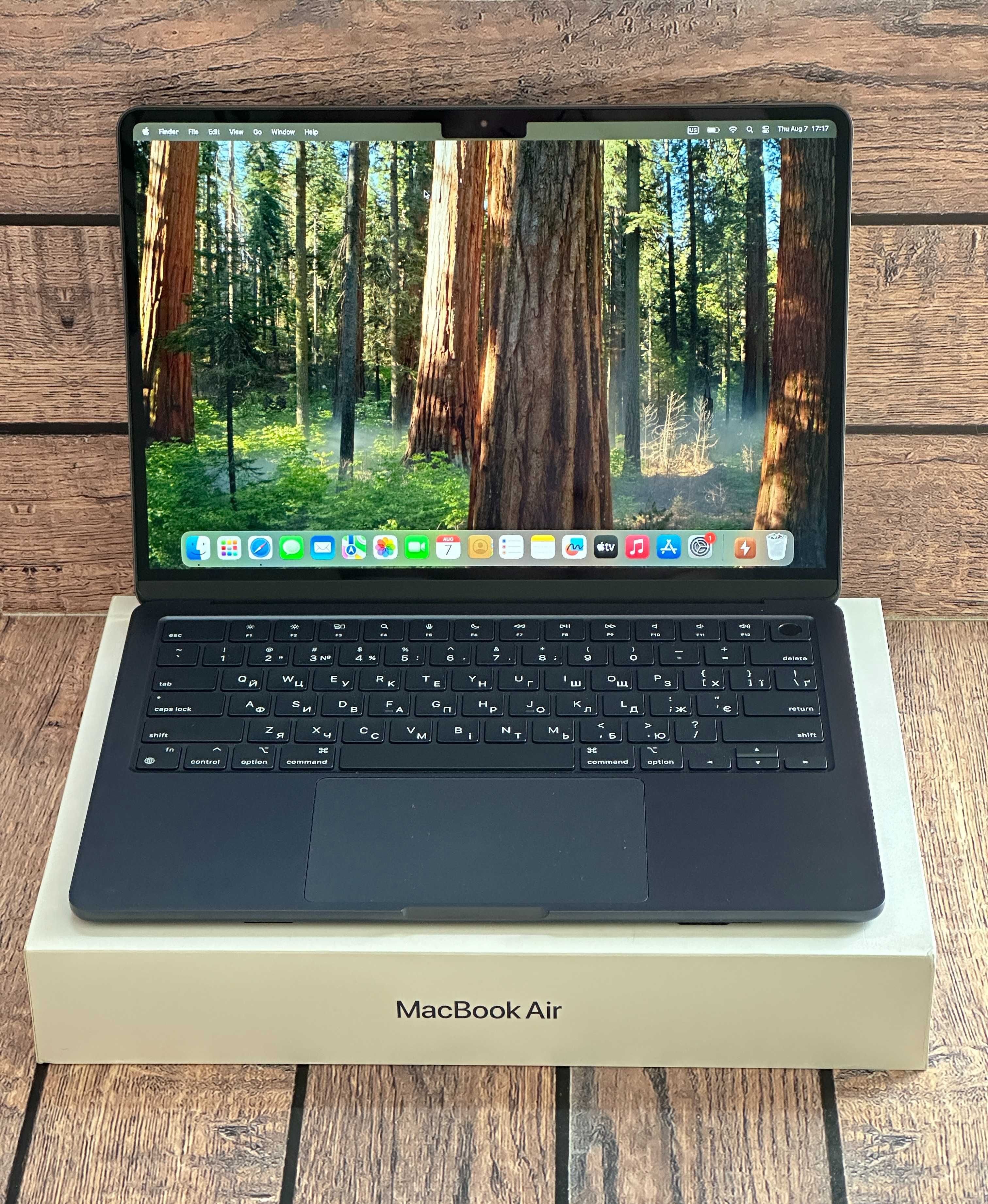 MacBook Air A3113 (13, 2024) M3/16/256Gb/NEW/OpenBox/Магазин/Гарантія!