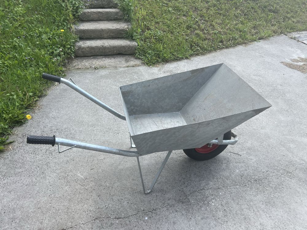 Taczki ocynkowane pojemnosc 80l