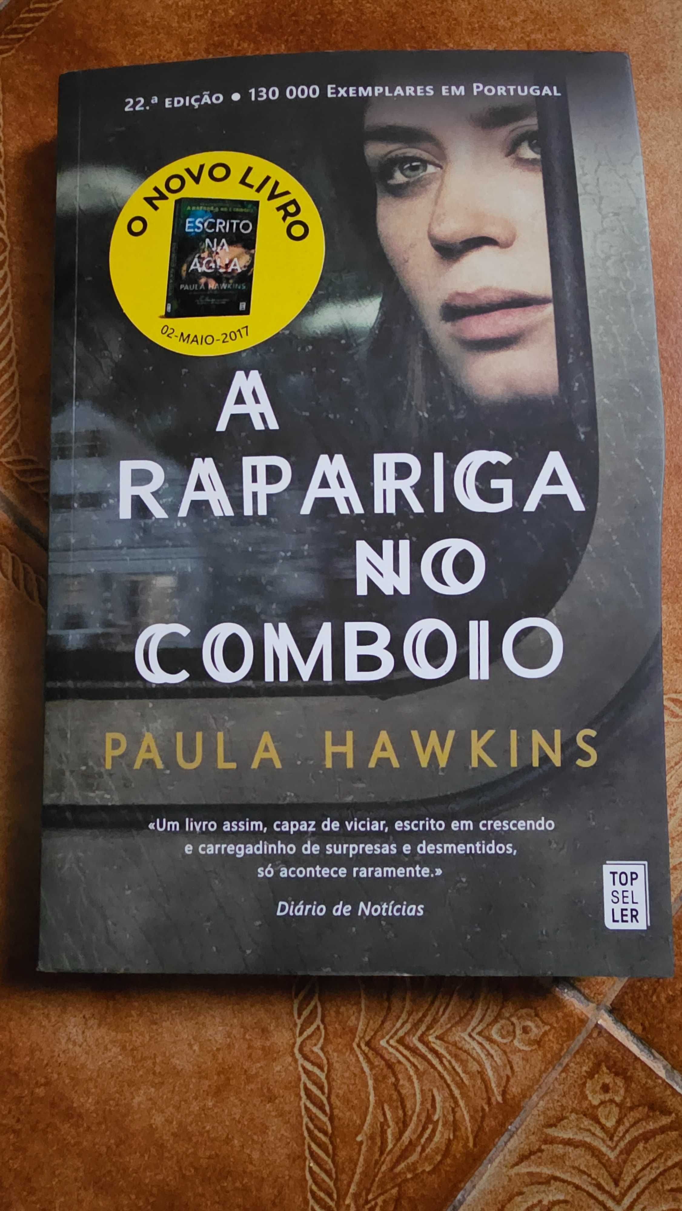 Livro "A rapariga no comboio"