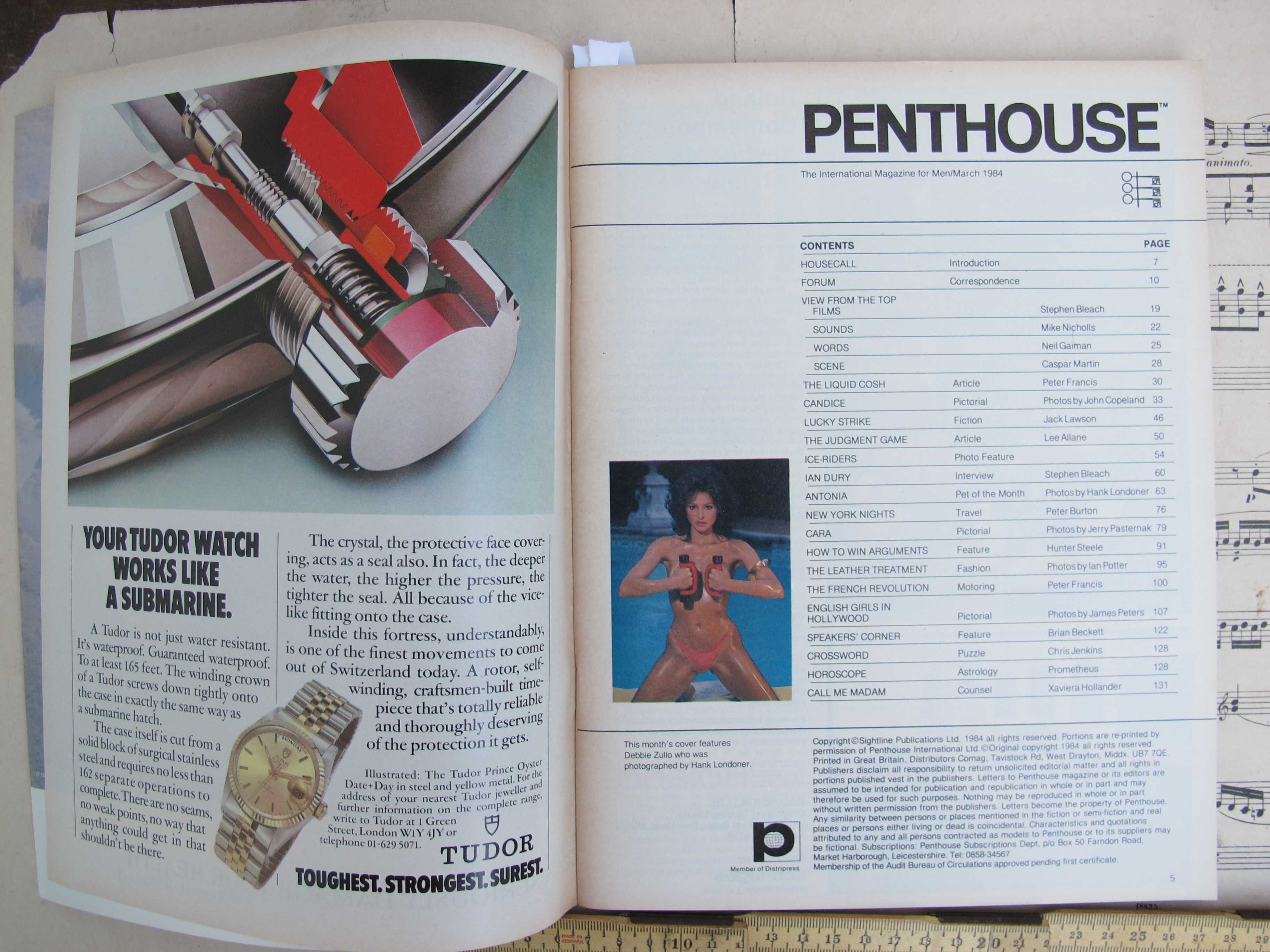 Penthouse Revista Adultos Março de 1984 - Antiga