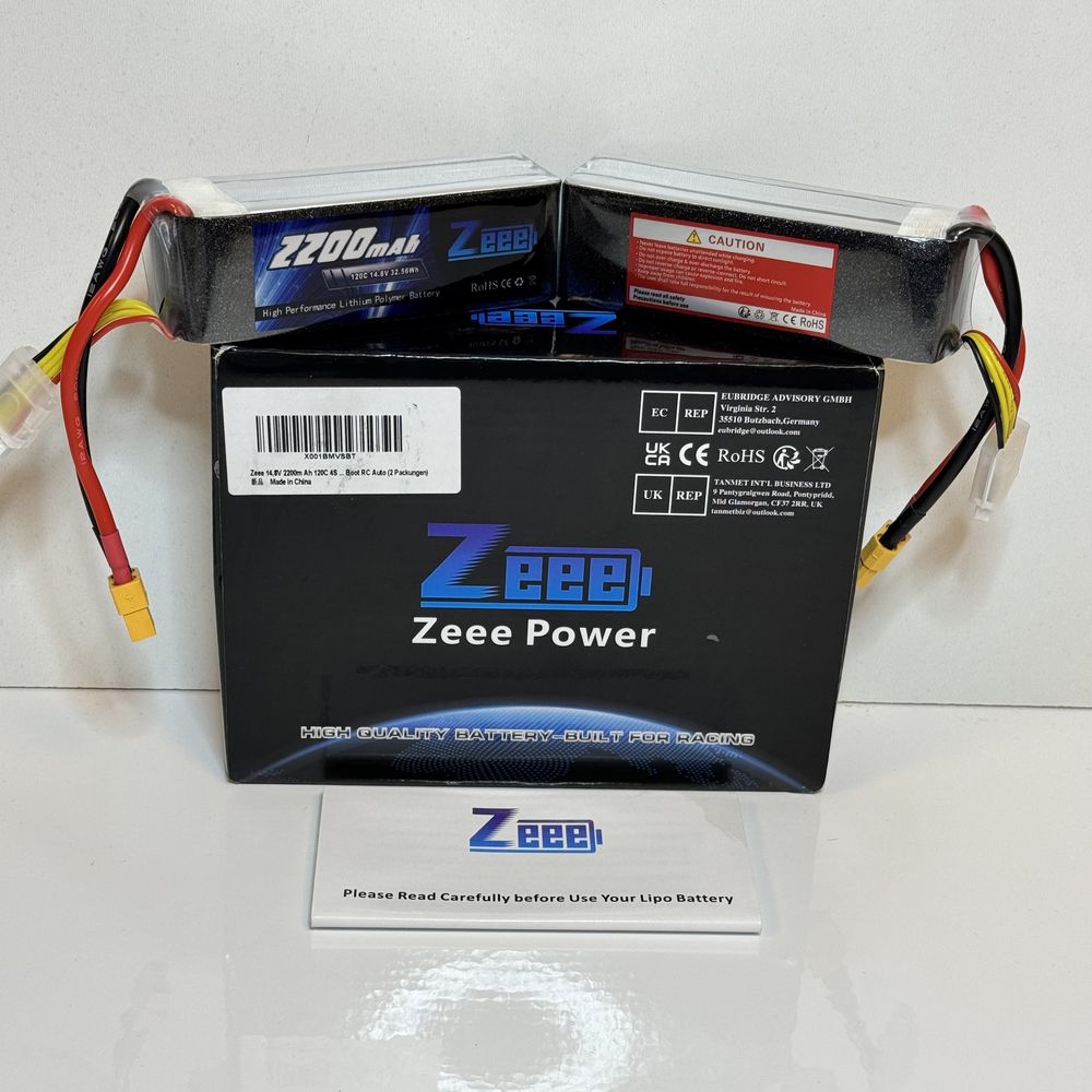 Акумуляторна батарея ZEEE 2200mAh 14.8V Lipo