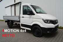 Volkswagen CRAFTER II 4MOTION 1-KABINA  4x4 Pojedyncza kabina skrzynia długa paka