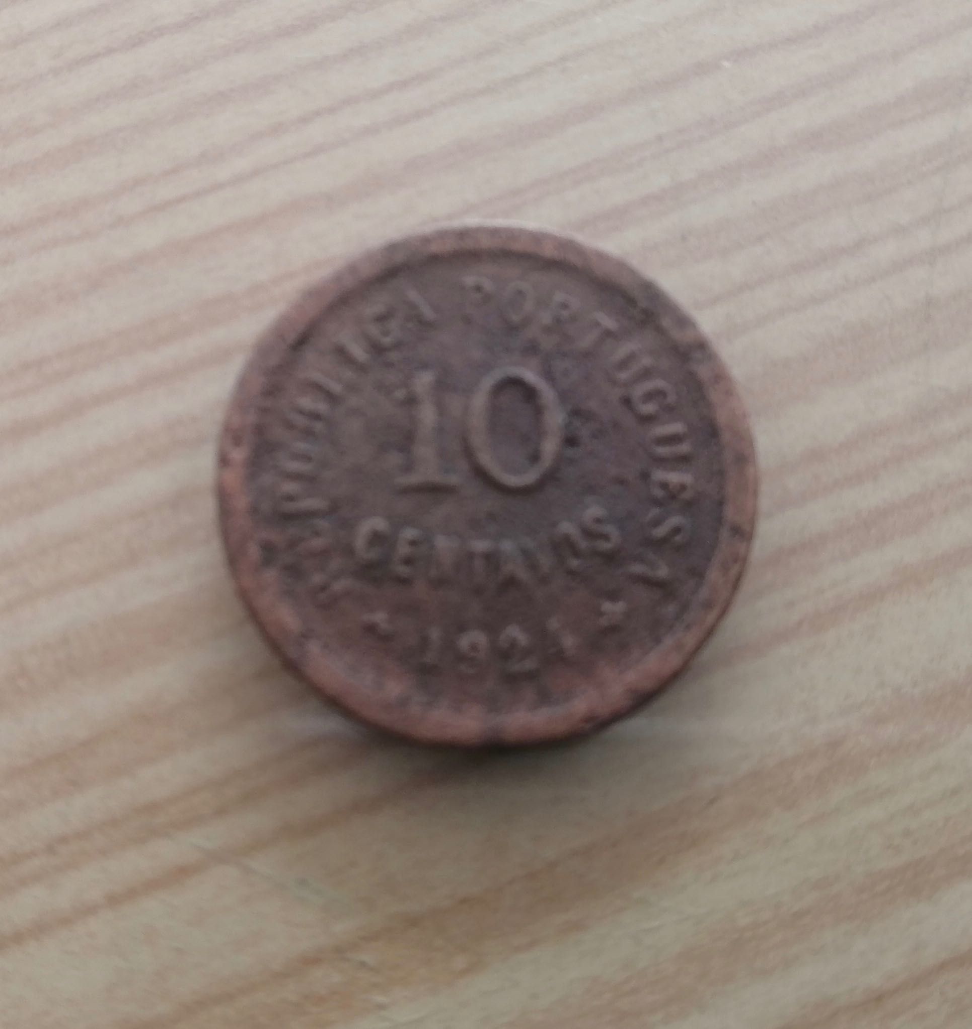 moeda de 10 centavos