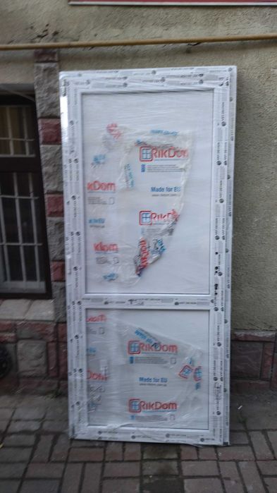 НОВІ  двері металопластикові 3 камерний профіль гараж вана туалет