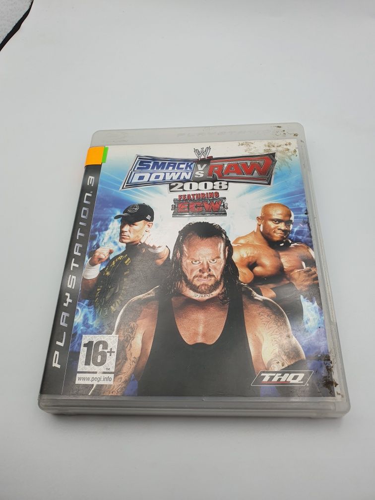 Gra gry ps3 Playstation 3 SmackDown vs Raw 2008 Wrestling