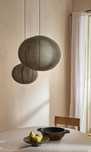 Abażur lampa Zara Home 100 % len  Boho Japandi