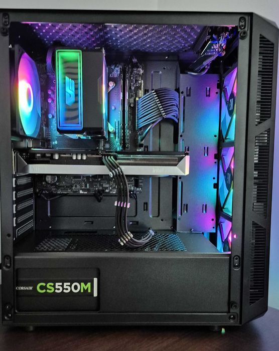 i5 12400F, Intel ARC B570 10GB, 32GB RAM, SSD+HDD - komputer GAMINGOWY
