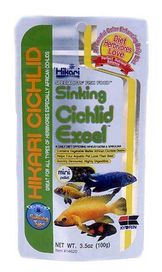 HIKARI Sinking Cichlid Excel mini pellet 100g 3 szt. + GRATIS