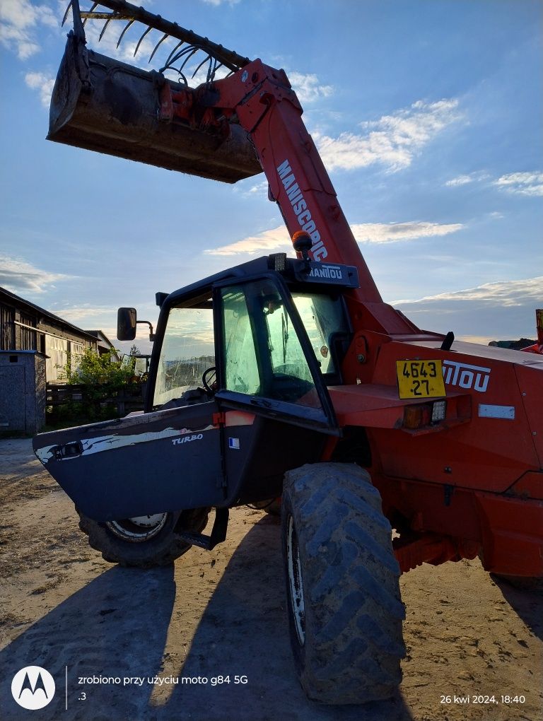 Ładowarka teleskopowa Manitou mlt 628