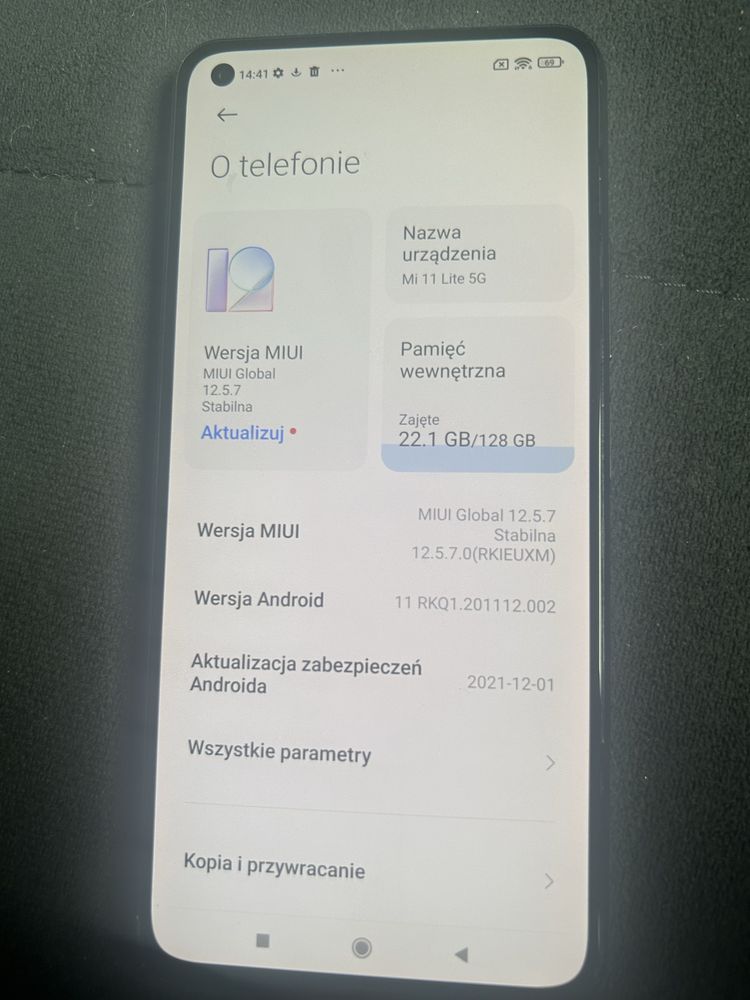 Xiaomi 11 lite 5G 128 GB
