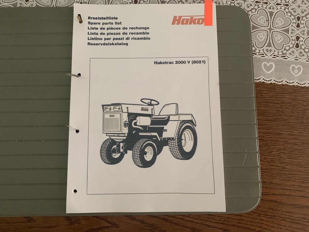 Instrukcja obsługi hakotrac ,hako.2300,490,2000,