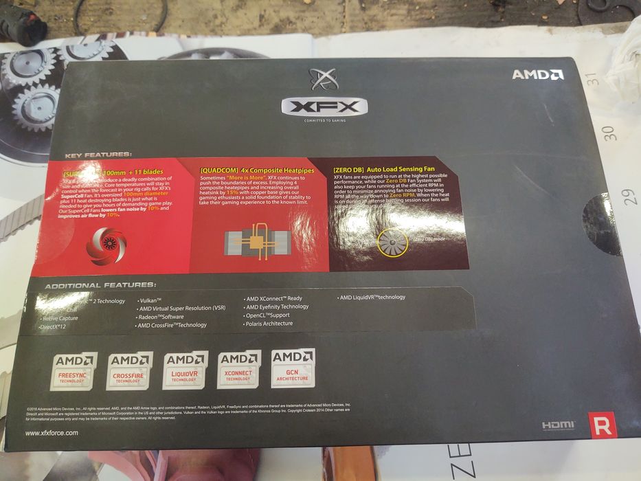 Placa Gráfica Black Fat Boy Rx590 8GB