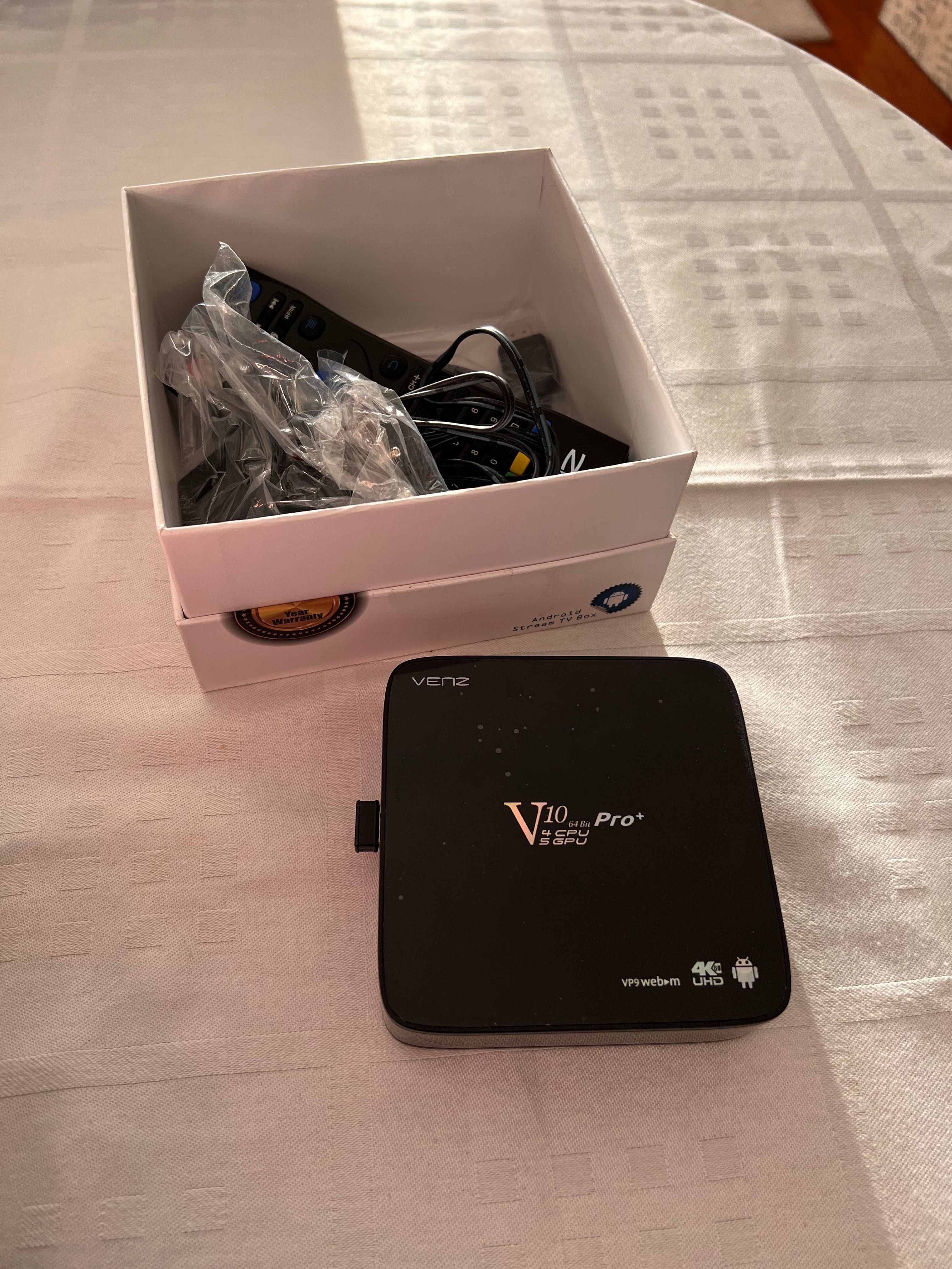 Box android 4K 10-bit 60fps Venz V10