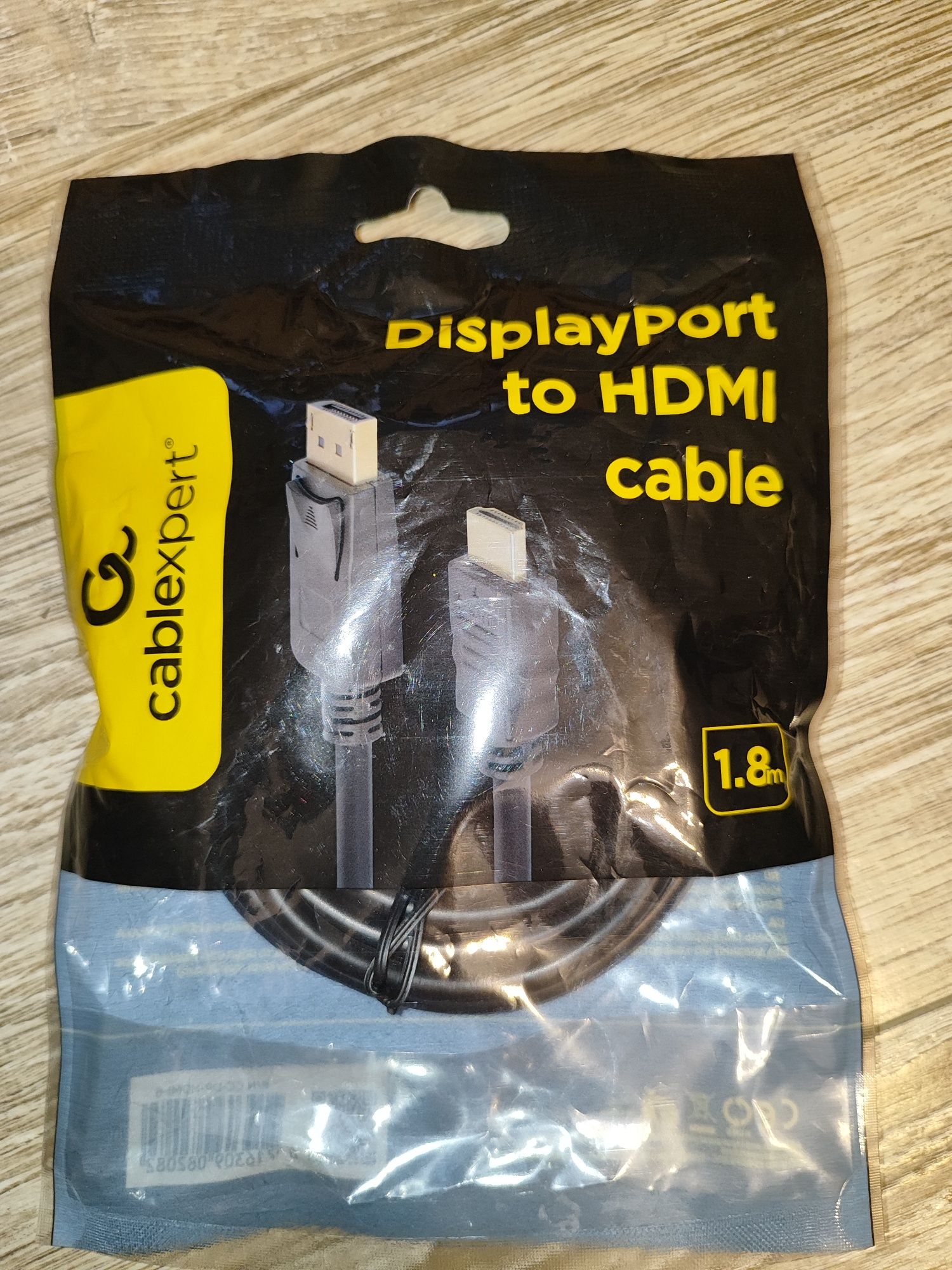 Kabel DisplayPort - HDMI CC-DP-HDMI 1.8m