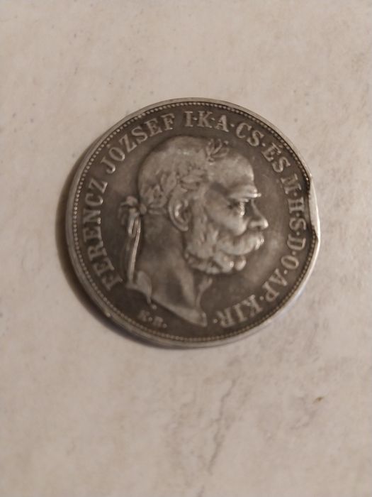 Moneta 5 koron Węgry