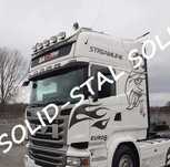Orurowanie DACHOWE / Z RAMIENIEM Scania R Topline Highline POLEROWANE