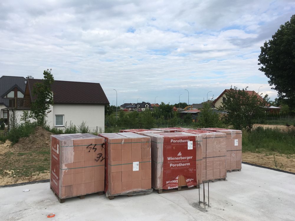 Pustak ceramiczny Wienerberger Porotherm 44 eko + dryfix