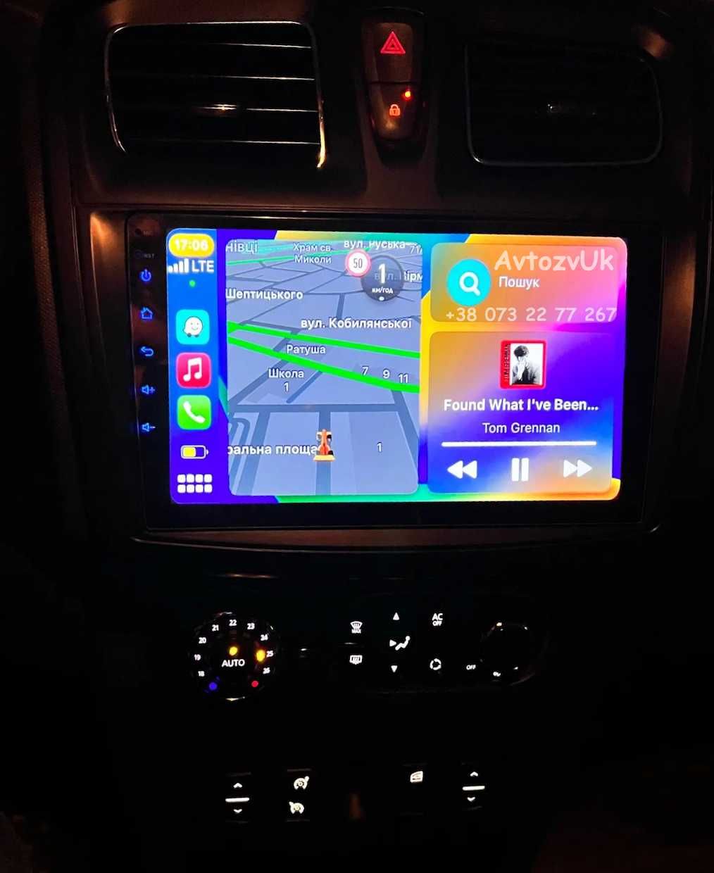 Магнитола RENAULT Logan MCV Sandero DACIA Lodgy DOKKER CarPlay Android