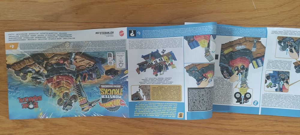 Hot Wheels Monster Trucks - pista Arena World