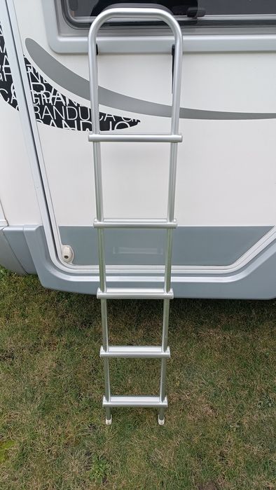 Aluminiowa drabinka do kampera