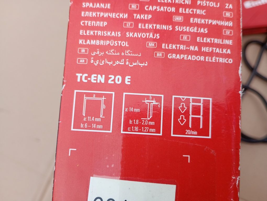 Taker Einhell zszywacz gwoździarka