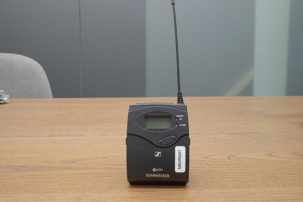 Sennheiser G4 (Microfone de lapela) + Sennheiser E945
