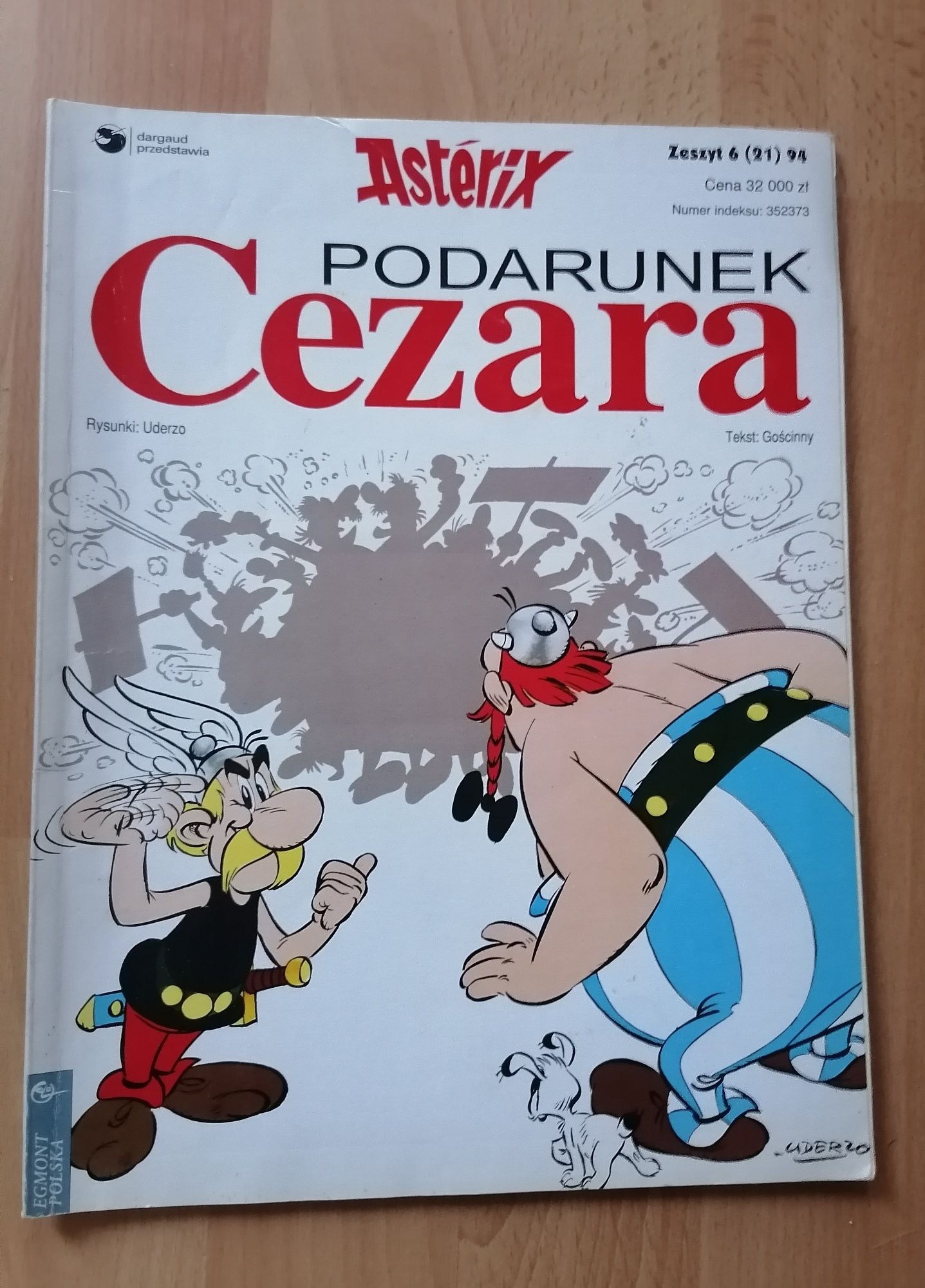 Asterix Podarunek Cezara  zeszyt 6 (21) 94