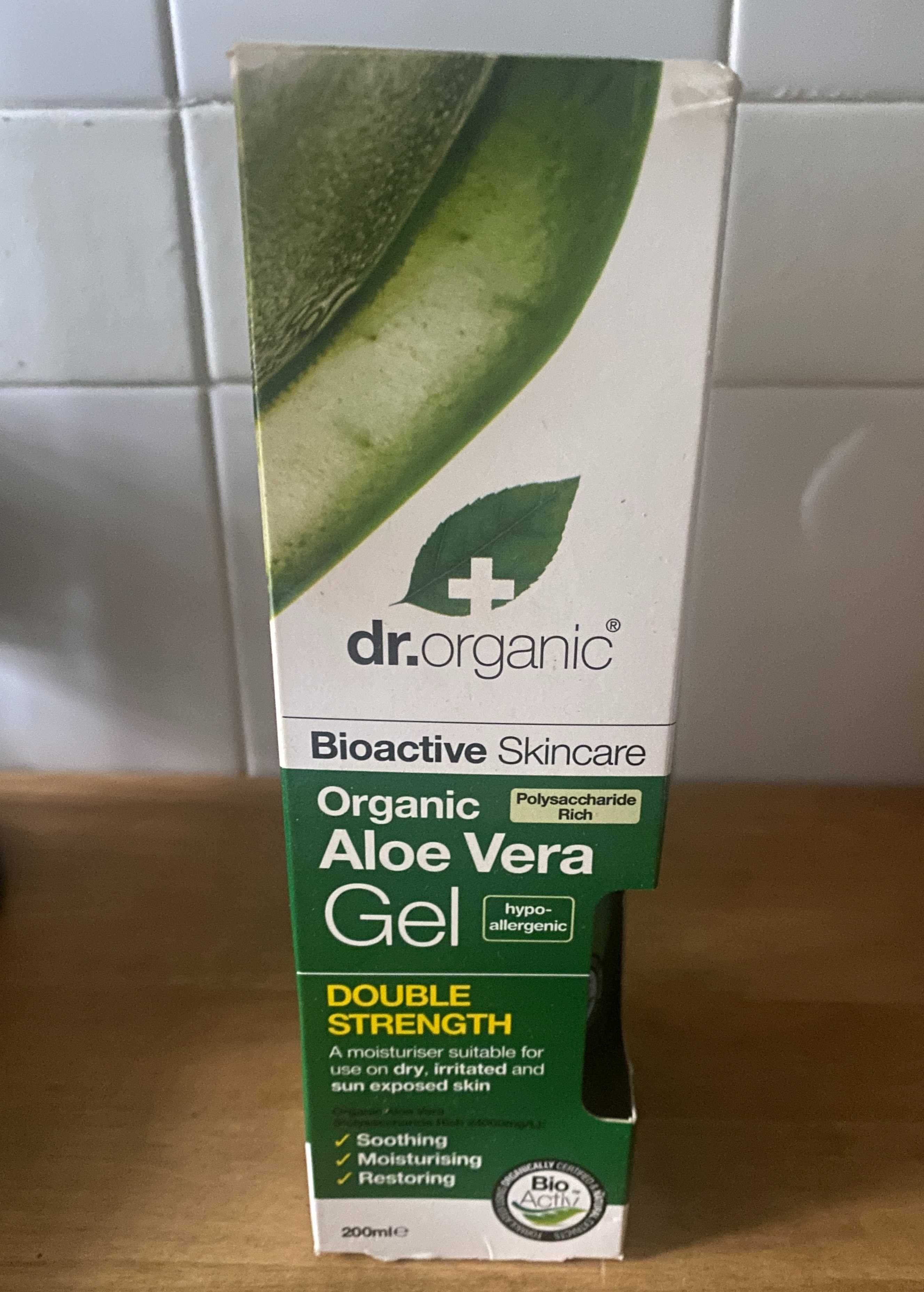 Gel Aloe Vera Dr. Organic Skincare 200 ml, Novo