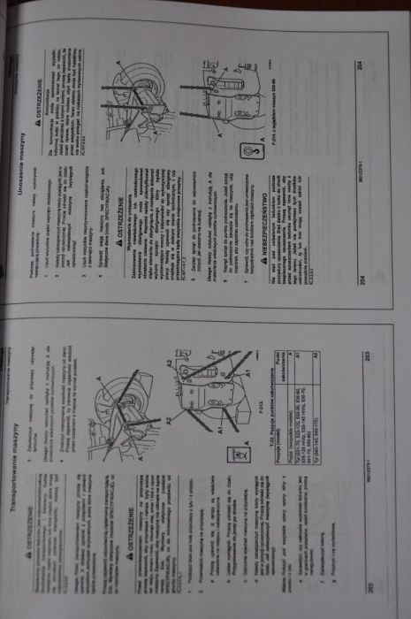 Instrukcja JCB 535-95 DTR 536 540 i inne