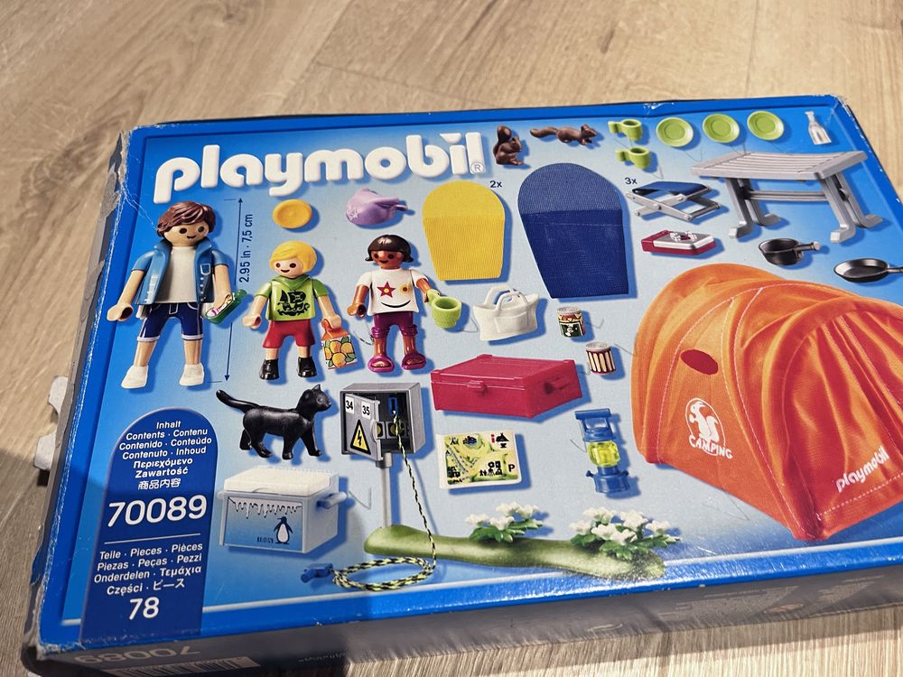 Playmobil family fun 70089 Rodzina na kempingu