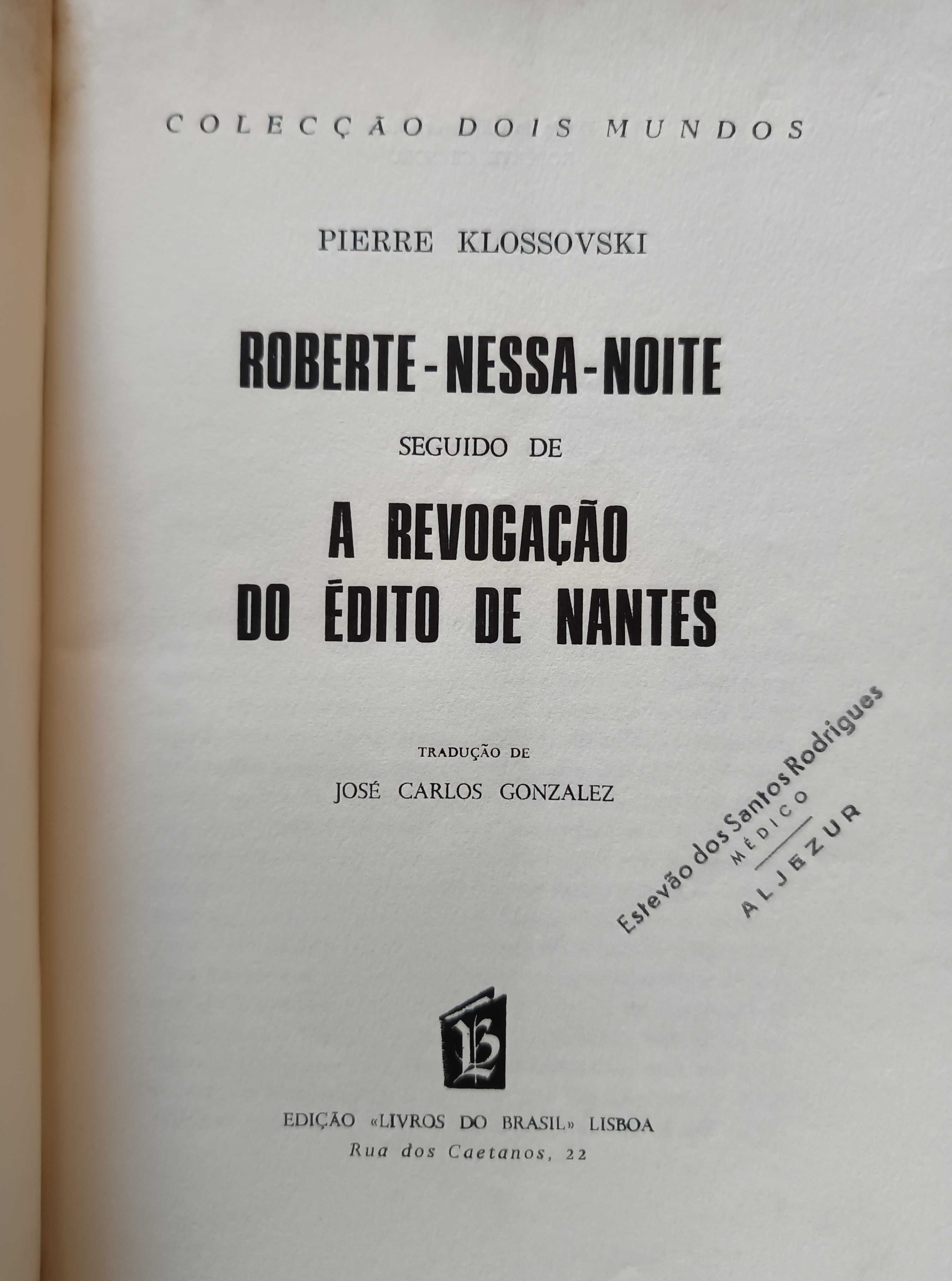 Pierre Klossovski - Roberte - Nessa noite