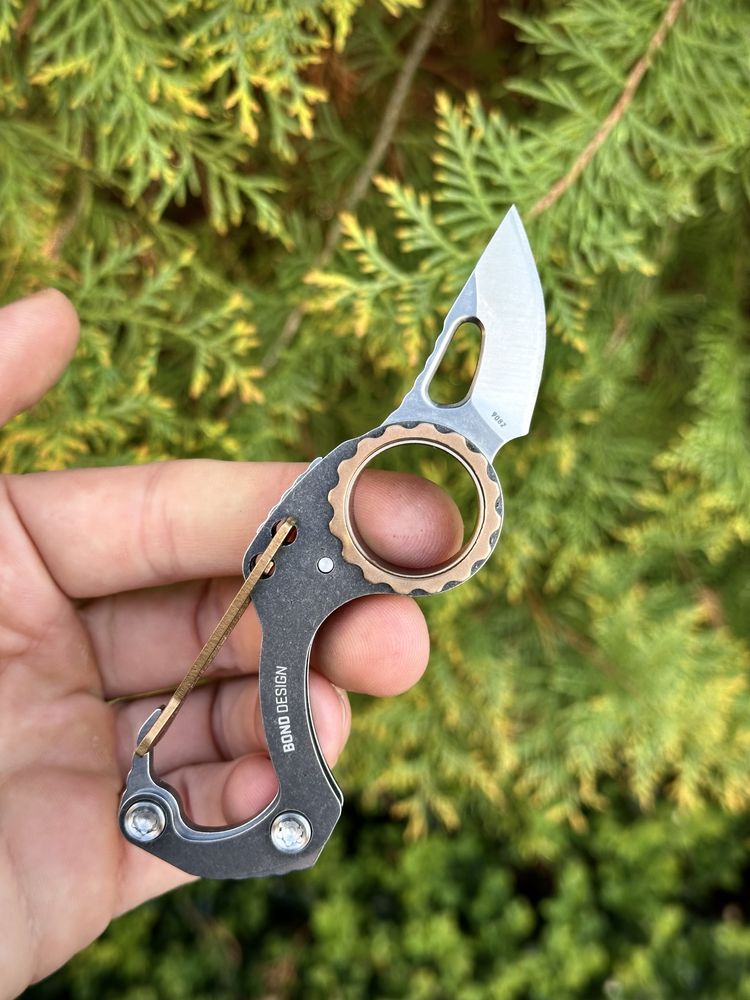 Складний ніж CRKT 9082 COMPANO, складний ніж з карабіном