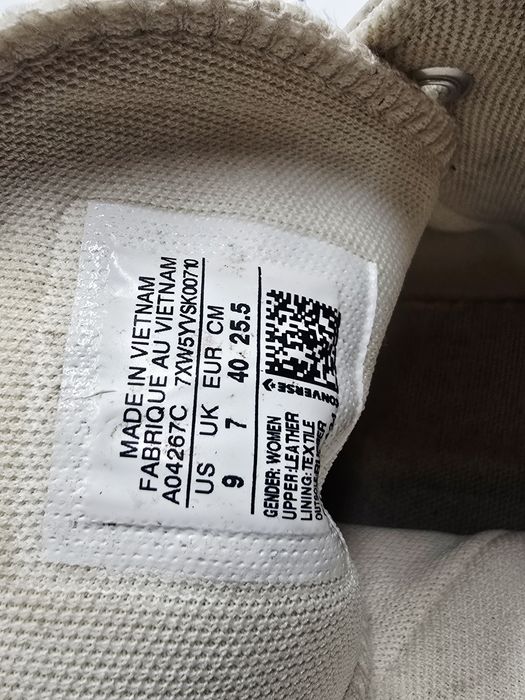 Converse All Star skórzane r.40/41