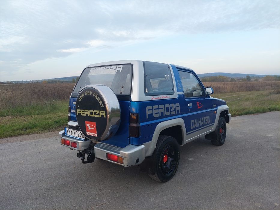 Daihatsu Feroza 1.6 16v lpg vitara rocky 4x4 śliczna
