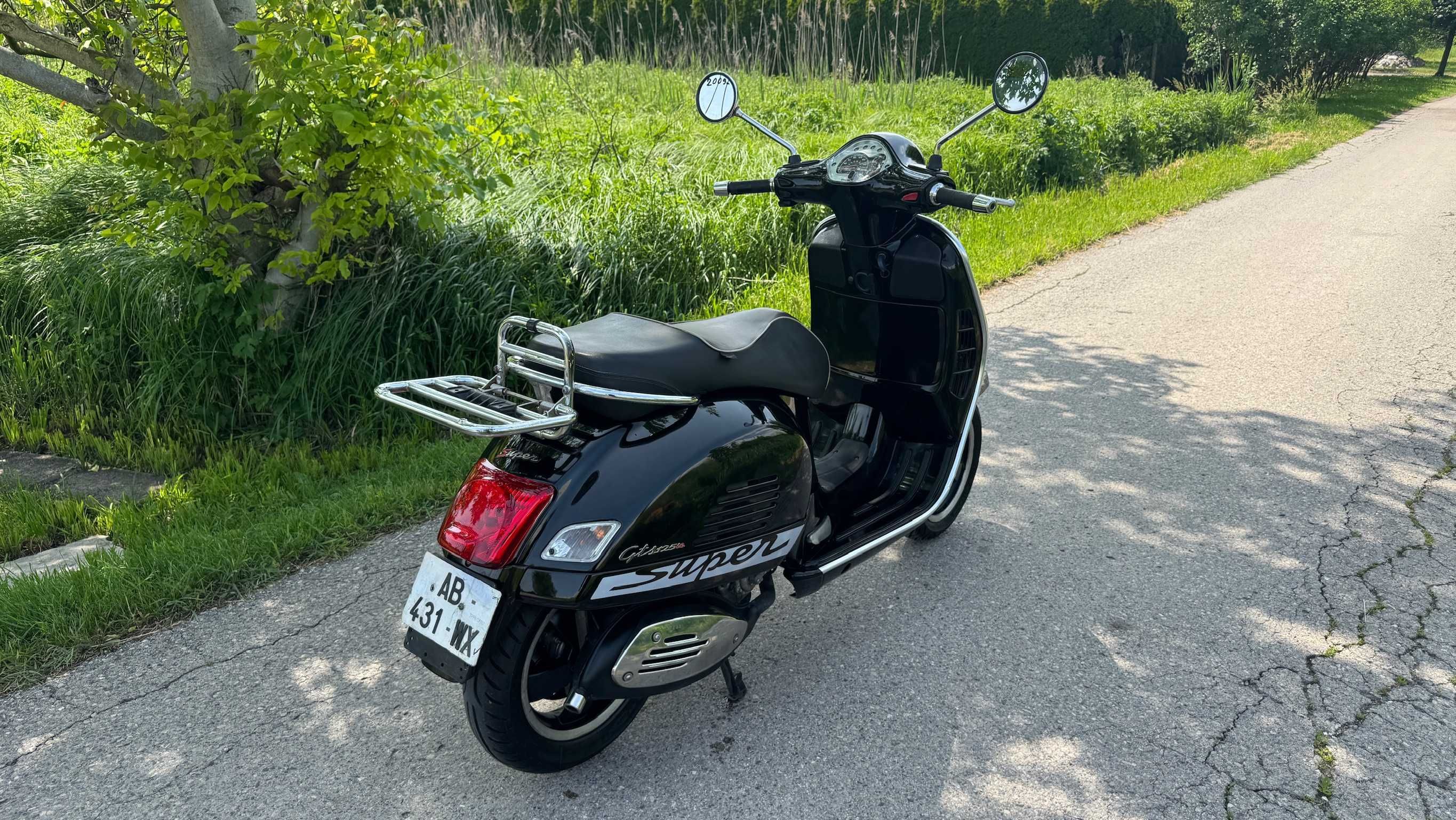 Piaggio VESPA 125 Super Vespa 2009r inne w ofercie TRANSPORT