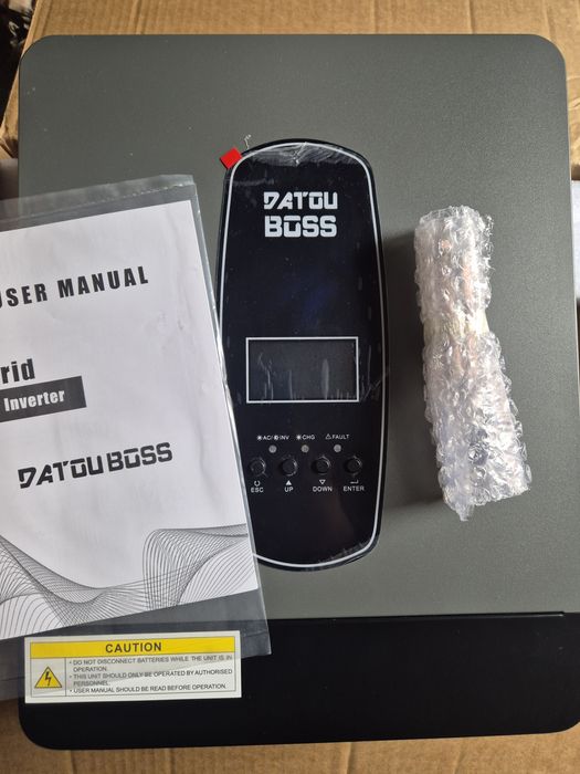 В наявності. Гібридний інвертор DATOUBOSS DT-2430 3KBт 24B