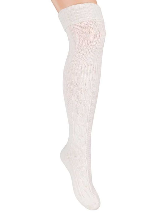 Теплі гольфи вище коліна з вовною заколінки жіночі