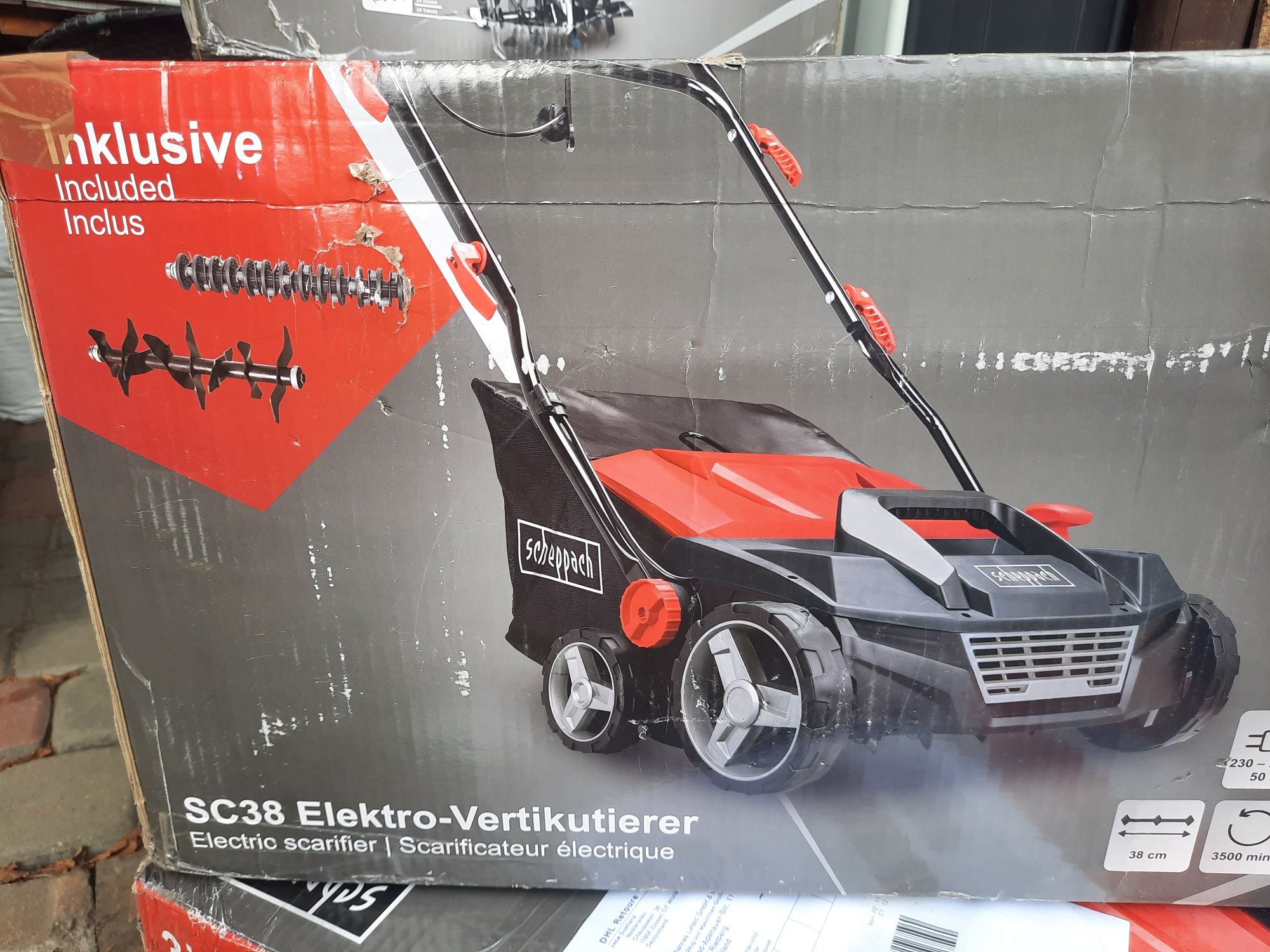 Wertykulator scheppach