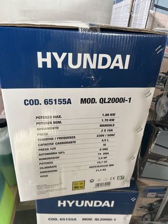 Інверторний генератор Hyundai 1.7