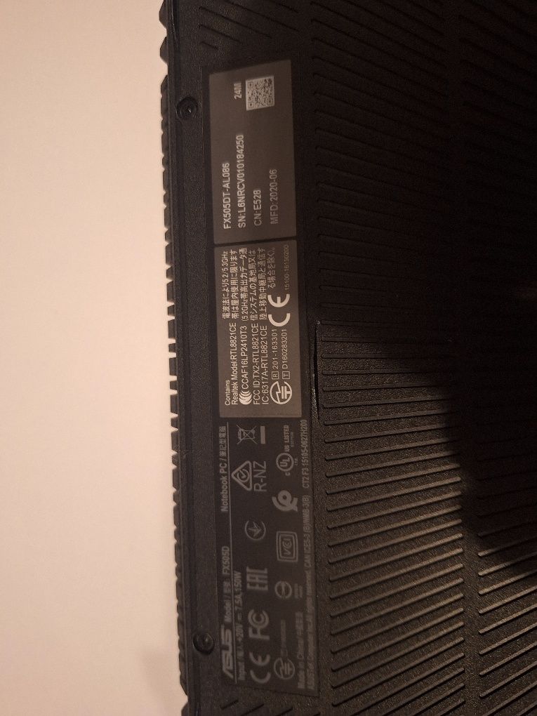 Asus FX505DT AL086